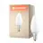 Ledvance Classic LED E14 Candle Frosted 3.4W 470lm - 827 Extra Warm White | Replaces 40W