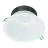 Philips LED Downlight Coreline DN142B Aluminium White 19.2W 2300lm 60D - 830 Warm White | Cutout 200mm - IP20 - White Reflector