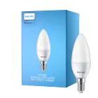 Philips Corepro LED Candle E14 Frosted 5W 470lm - 840 Cool White | Replaces 40W